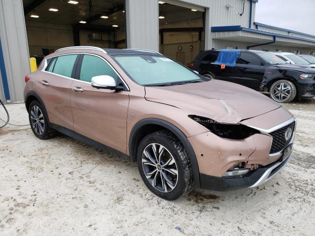 SJKCH5CR4HA025399 - 2017 INFINITI QX30 BASE PINK photo 4