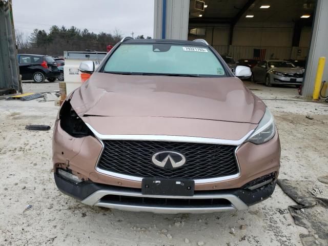 SJKCH5CR4HA025399 - 2017 INFINITI QX30 BASE PINK photo 5