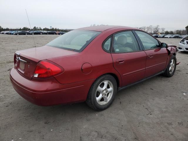 1FAFP55UX2A152384 - 2002 FORD TAURUS SES MAROON photo 3