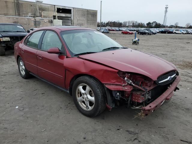 1FAFP55UX2A152384 - 2002 FORD TAURUS SES MAROON photo 4