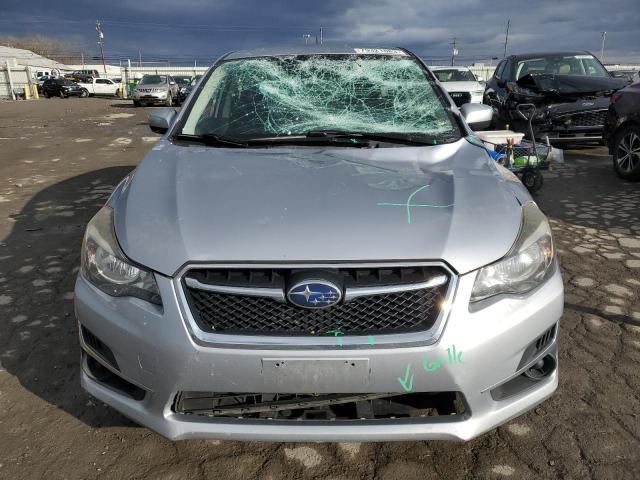 JF1GPAB69G8246340 - 2016 SUBARU IMPREZA PREMIUM SILVER photo 5