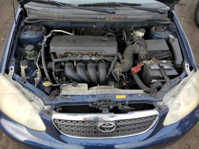 JTDBR32E060058563 - 2006 TOYOTA COROLLA CE BLUE photo 11