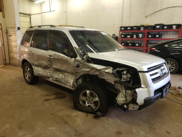 5FNYF185X7B017858 - 2007 HONDA PILOT EXL SILVER photo 4