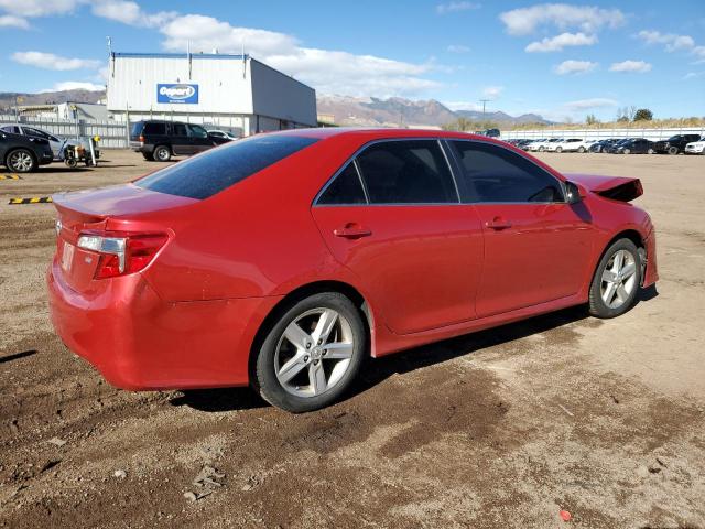 4T1BF1FK0DU713593 - 2013 TOYOTA CAMRY L RED photo 3