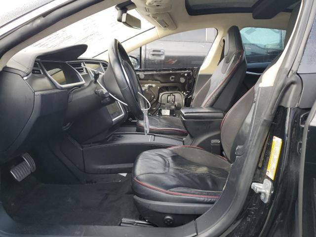 5YJSA1DP1DFP17288 - 2013 TESLA MODEL S Սև լուսանկար 7