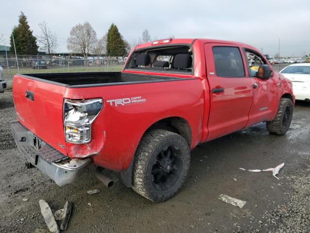 5TFDY5F13CX241831 - 2012 TOYOTA TUNDRA CREWMAX SR5 RED photo 3