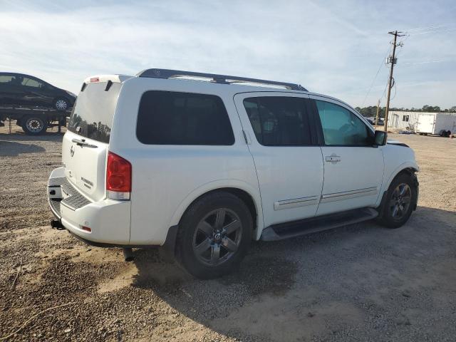 5N1BA0ND7EN605527 - 2014 NISSAN ARMADA SV WHITE photo 3