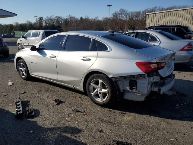 1G1ZB5ST1HF169175 - 2017 CHEVROLET MALIBU LS SILVER photo 2