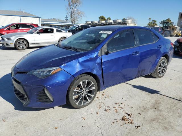 5YFBURHEXHP633432 - 2017 TOYOTA COROLLA L BLUE photo 1