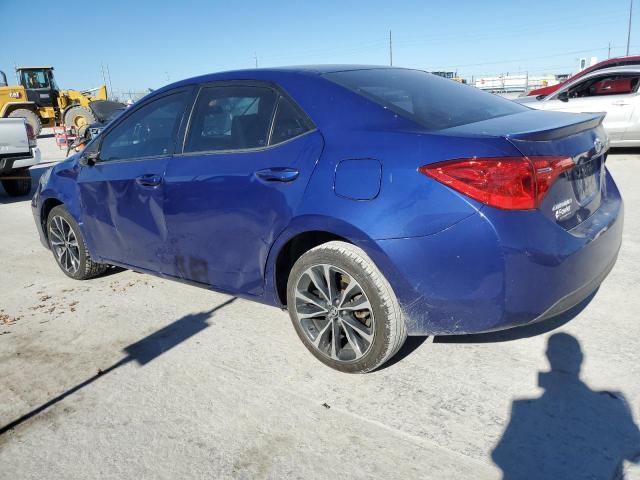 5YFBURHEXHP633432 - 2017 TOYOTA COROLLA L BLUE photo 2