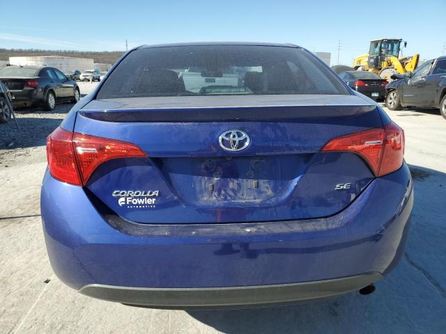 5YFBURHEXHP633432 - 2017 TOYOTA COROLLA L BLUE photo 6