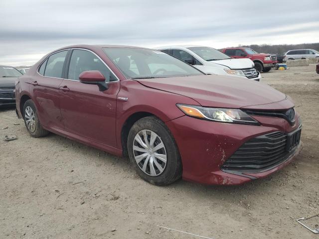 4T1C31AK6LU545607 - 2020 TOYOTA CAMRY LE RED photo 4