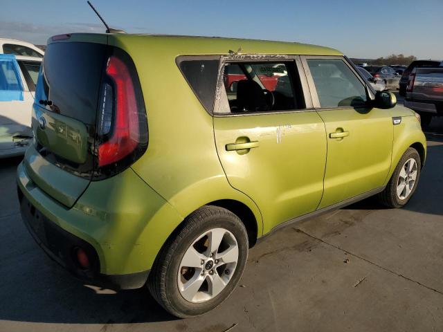 KNDJN2A24K7910990 - 2019 KIA SOUL GREEN photo 3