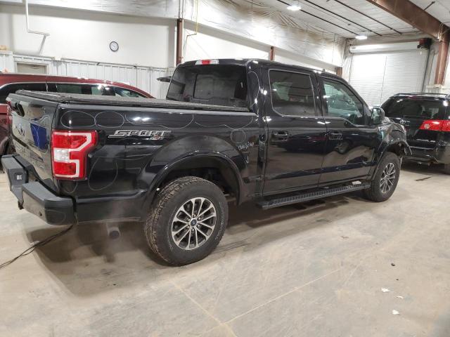 1FTEW1E58KFC54246 - 2019 FORD F150 SUPERCREW BLACK photo 3