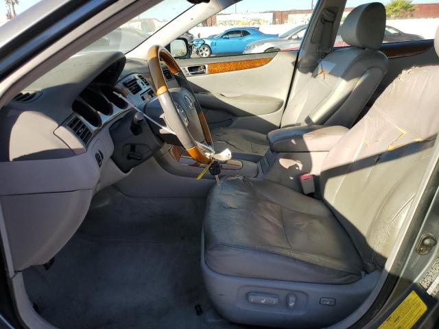 JTHBA30G765160259 - 2006 LEXUS ES 330 GRAY photo 7