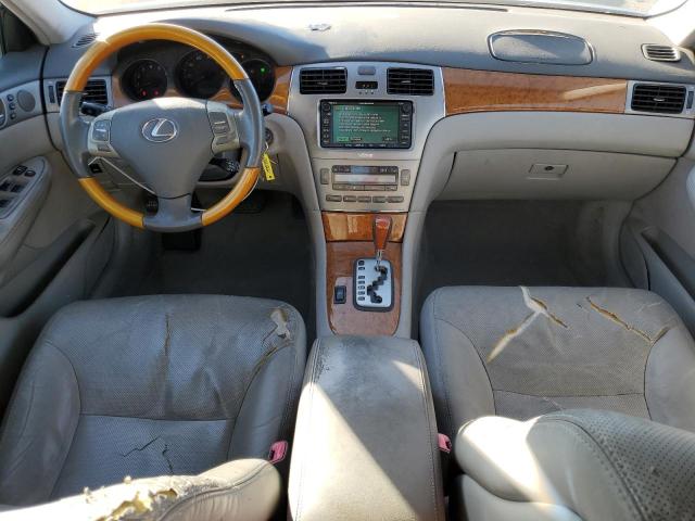 JTHBA30G765160259 - 2006 LEXUS ES 330 GRAY photo 8