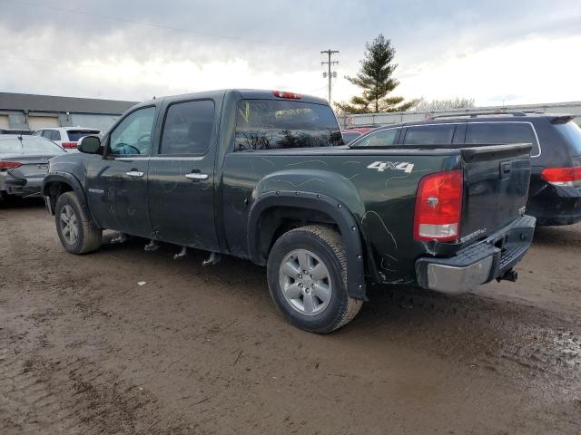 3GTP2WE72DG237141 - 2013 GMC SIERRA K1500 SLT GREEN photo 2