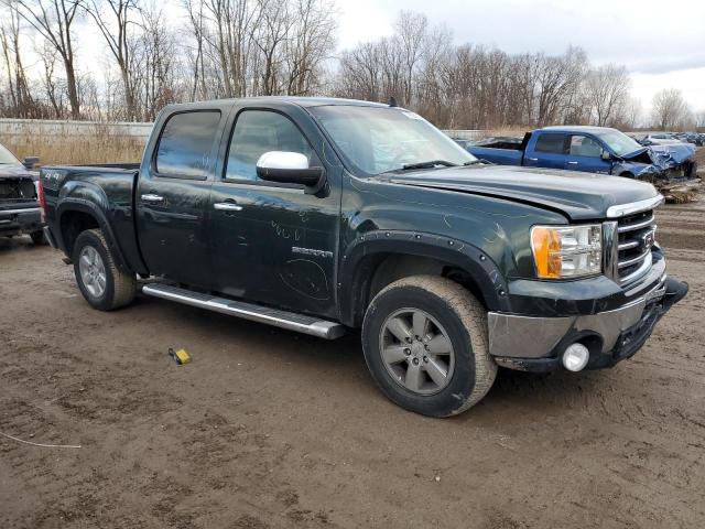 3GTP2WE72DG237141 - 2013 GMC SIERRA K1500 SLT GREEN photo 4