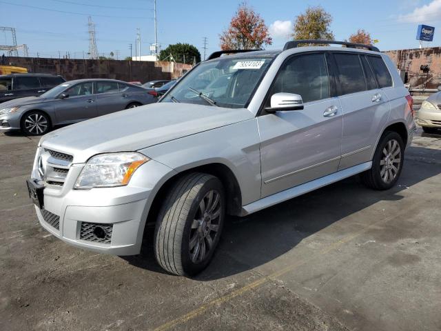 WDCGG8HB3AF472720 - 2010 MERCEDES-BENZ GLK 350 4MATIC SILVER photo 1