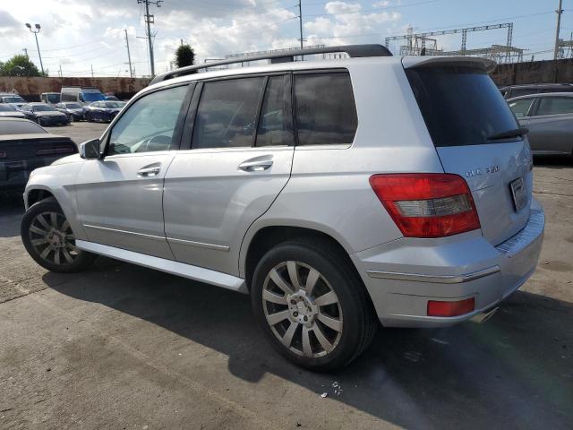 WDCGG8HB3AF472720 - 2010 MERCEDES-BENZ GLK 350 4MATIC SILVER photo 2