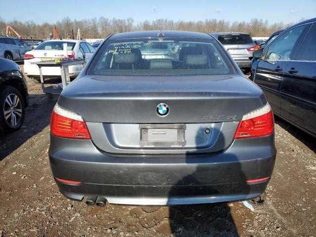 WBANV13568CZ53808 - 2008 BMW 528 XI GRAY photo 6