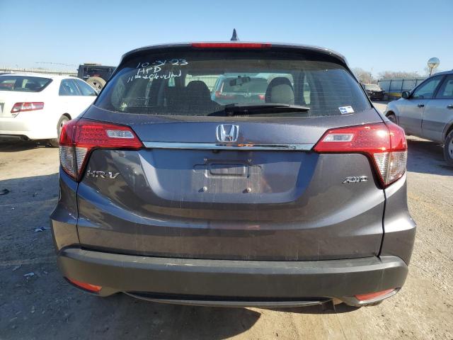 3CZRU6H35LM725814 - 2020 HONDA HR-V LX GRAY photo 6