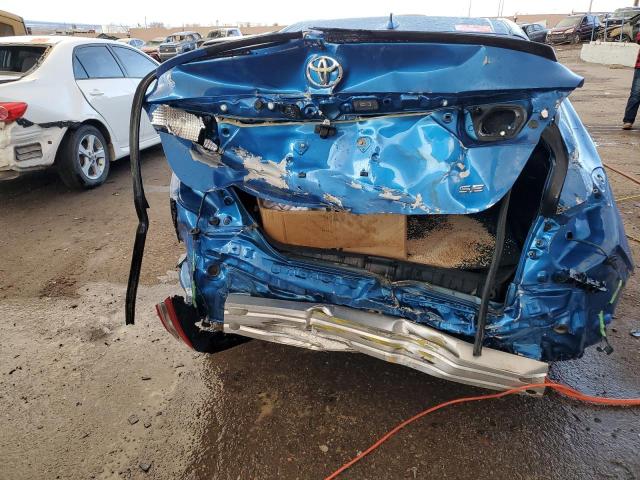 4T1B11HK1KU243647 - 2019 TOYOTA CAMRY L BLUE photo 6