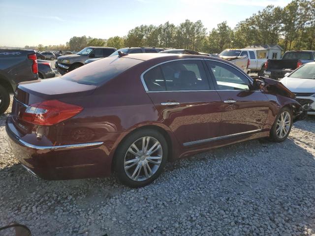 KMHGC4DF0CU179533 - 2012 HYUNDAI GENESIS 4.6L BURGUNDY photo 3