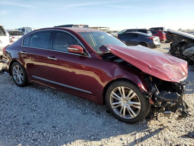 KMHGC4DF0CU179533 - 2012 HYUNDAI GENESIS 4.6L BURGUNDY photo 4