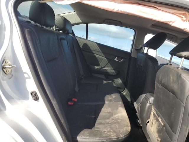 19XFB2F95EE082330 - 2014 HONDA CIVIC EXL WHITE photo 10
