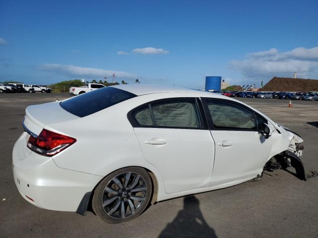 19XFB2F95EE082330 - 2014 HONDA CIVIC EXL WHITE photo 3