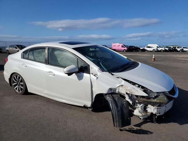 19XFB2F95EE082330 - 2014 HONDA CIVIC EXL WHITE photo 4