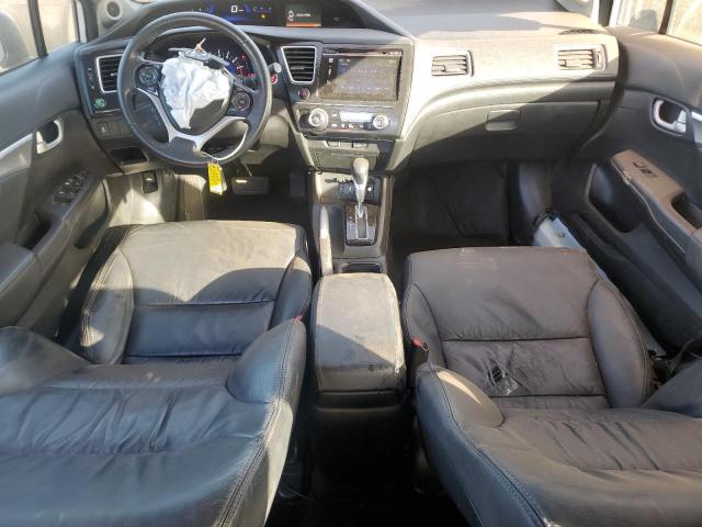 19XFB2F95EE082330 - 2014 HONDA CIVIC EXL WHITE photo 8