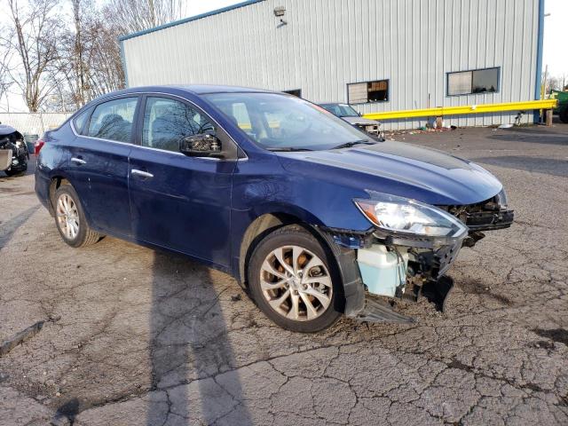 3N1AB7AP5JY207626 - 2018 NISSAN SENTRA S BLUE photo 4