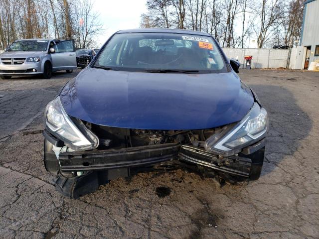 3N1AB7AP5JY207626 - 2018 NISSAN SENTRA S BLUE photo 5