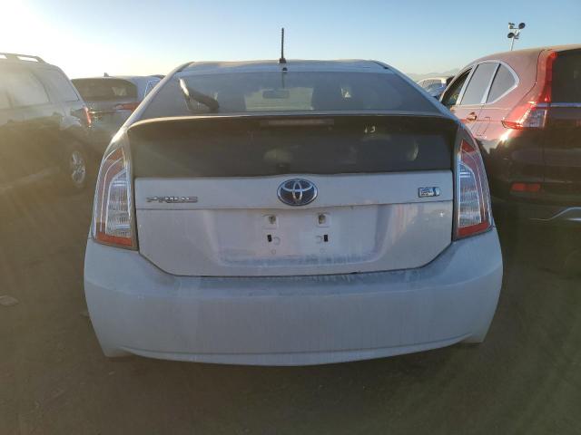 JTDKN3DU3D5686603 - 2013 TOYOTA PRIUS WHITE photo 6