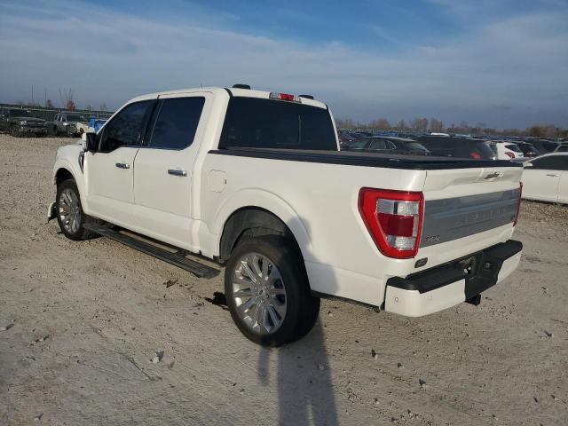 1FTFW1E81MFA45688 - 2021 FORD F150 SUPERCREW WHITE photo 2