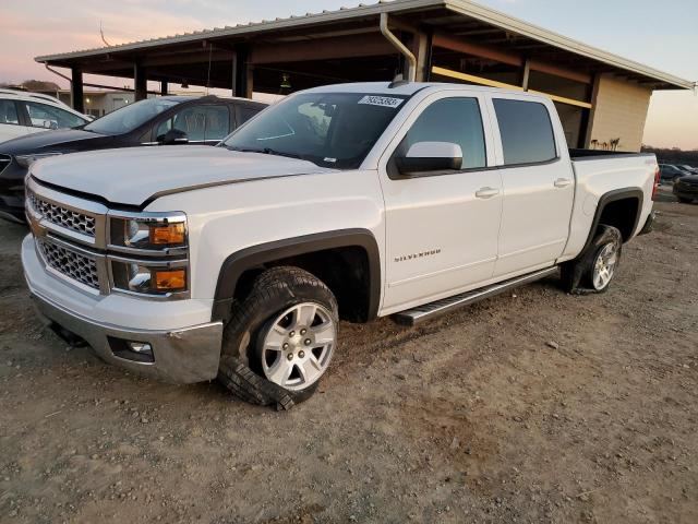 3GCUKREC4FG414387 - 2015 CHEVROLET SILVERADO K1500 LT WHITE photo 1