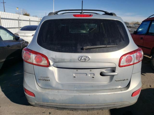 5NMSG3AB2AH391840 - 2010 HYUNDAI SANTA FE GLS SILVER photo 6