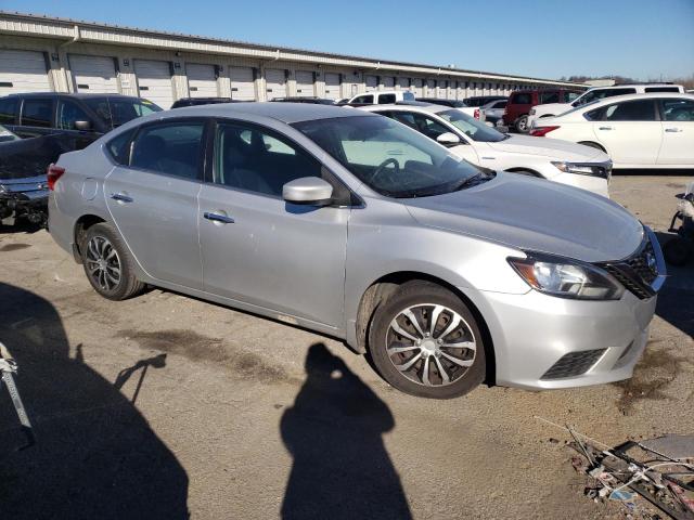 3N1AB7AP3HY205108 - 2017 NISSAN SENTRA S SILVER photo 4