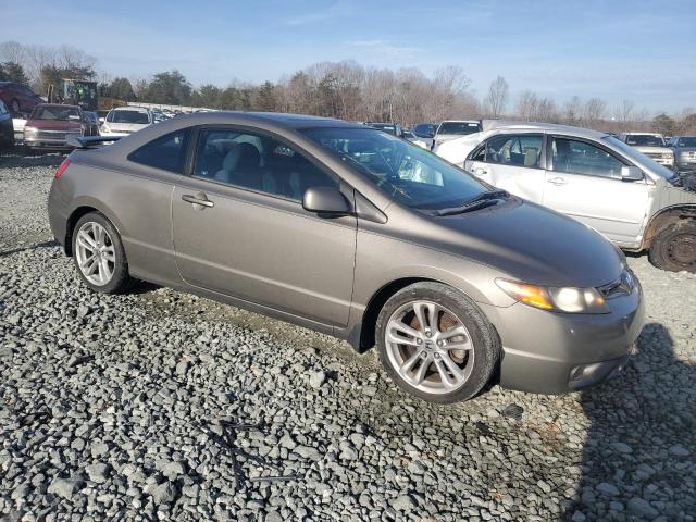 2HGFG21517H701326 - 2007 HONDA CIVIC SI GRAY photo 4