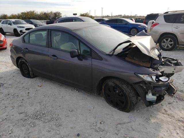 19XFB2F53FE058705 - 2015 HONDA CIVIC LX GRAY photo 4