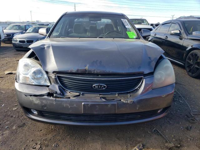 KNAGE123485169009 - 2008 KIA OPTIMA LX GRAY photo 5