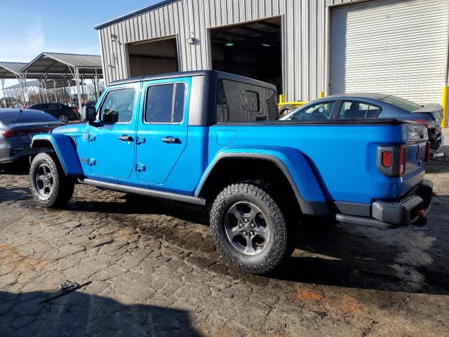 1C6JJTBG4NL131149 - 2022 JEEP GLADIATOR RUBICON BLUE photo 2