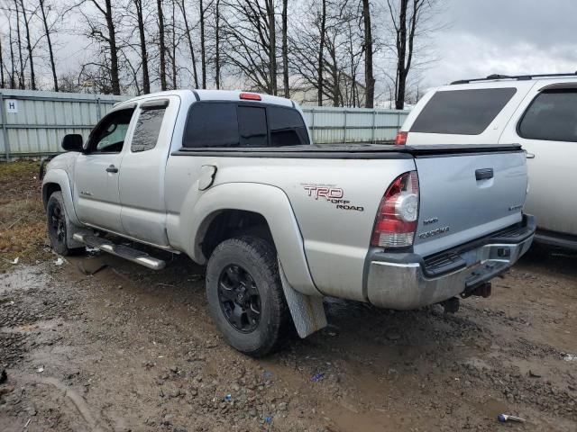 5TEUU4EN1AZ723018 - 2010 TOYOTA TACOMA ACCESS CAB ვერცხლისფერი ფოტო 2