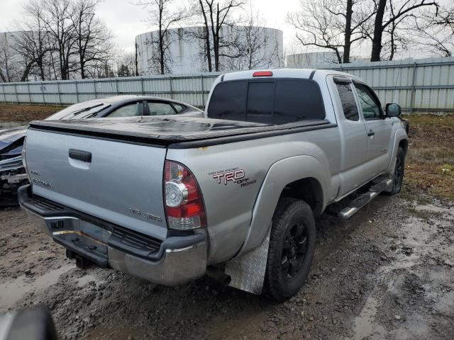 5TEUU4EN1AZ723018 - 2010 TOYOTA TACOMA ACCESS CAB ვერცხლისფერი ფოტო 3