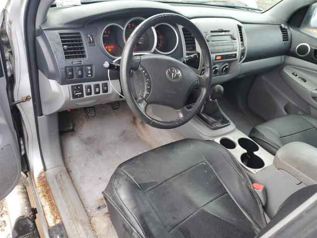 5TEUU4EN1AZ723018 - 2010 TOYOTA TACOMA ACCESS CAB ვერცხლისფერი ფოტო 8