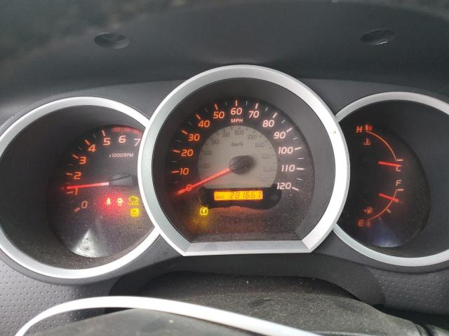 5TEUU4EN1AZ723018 - 2010 TOYOTA TACOMA ACCESS CAB ვერცხლისფერი ფოტო 9