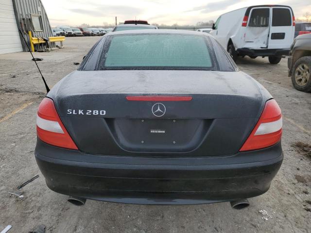 WDBWK54F96F076983 - 2006 MERCEDES-BENZ SLK 280 BLACK photo 10