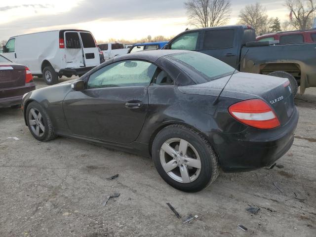 WDBWK54F96F076983 - 2006 MERCEDES-BENZ SLK 280 BLACK photo 2